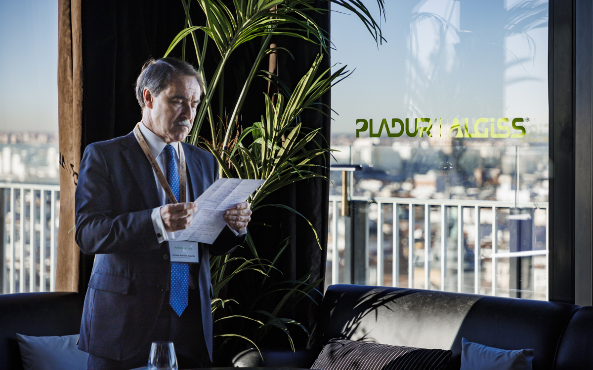 Pladur® celebra la certificación NS de AENOR en la sede del Club Financiero de Génova